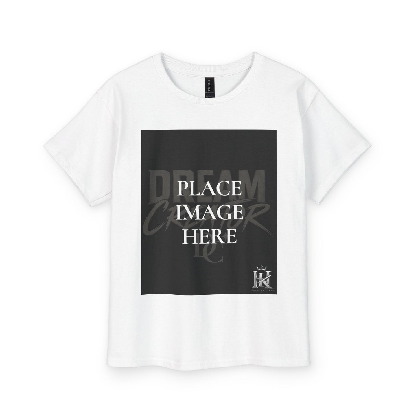 DC Blank Youth Ultra Cotton Tee (FRONT ONLY)